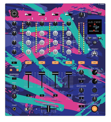 Pioneer DJ DJM 700 Skin Retro Jogger